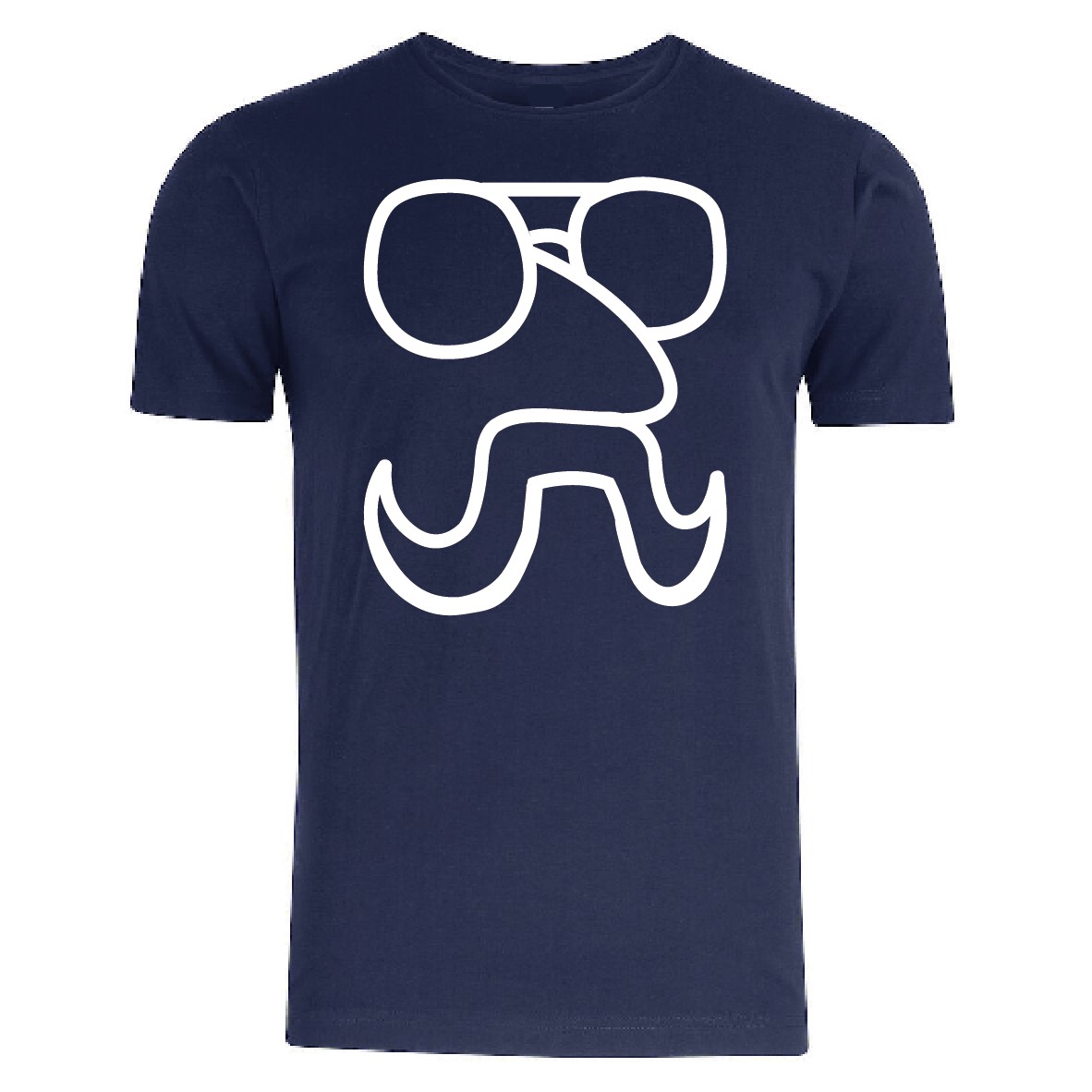 OPA COR T-SHIRT DONKERBLAUW